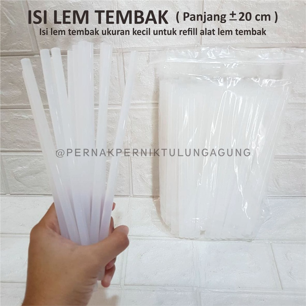 

Isi Lem Tembak - Jual per 12 pcs - Refill lem tembak kecil Glue Gun