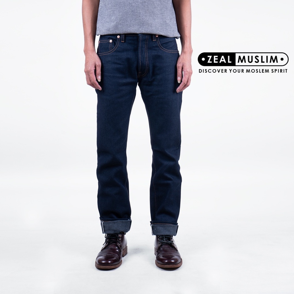 Celana Jeans LOTUS 15Oz Denim non Selvedge by EARTHY GENOVA