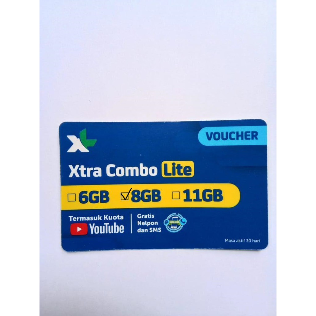 VOUCHER XL XTRA COMBO LITE 8GB