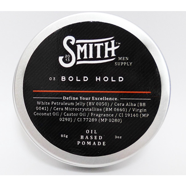 OK812 Pomade Smith Bold Hold Heavy Oilbased (Free Sisir &amp; Pouch) VU4777