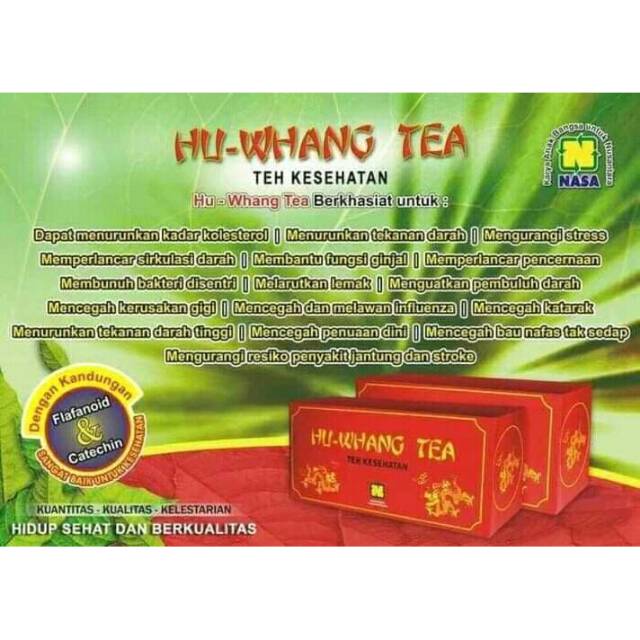 

Hu-wang tea NASA ( teh untuk kesehatan )