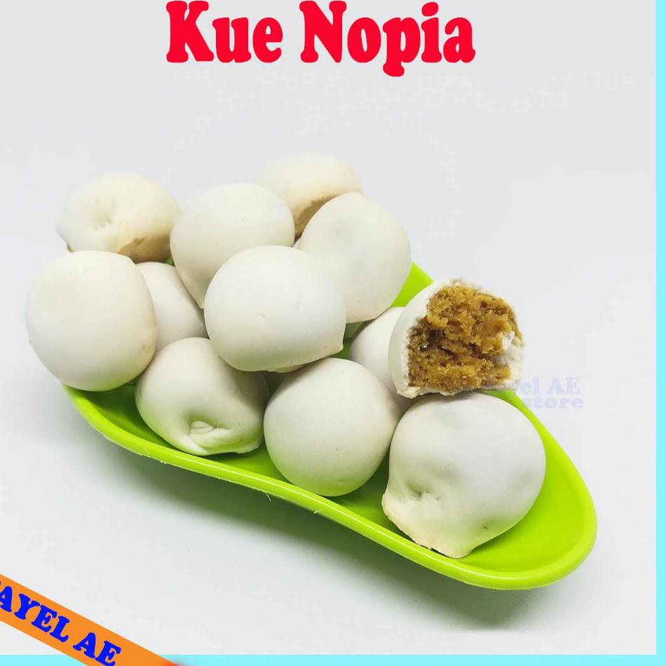 

ㅯ (13biji) Kue Nopia Mini Isi Gula Merah / Kue Nopia Khas Purwokerto / Kue Kering Nopia Makana Instan ❦