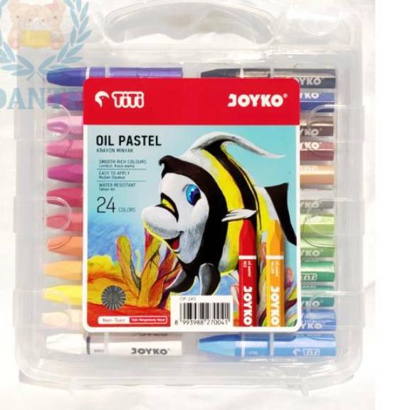 

Model Baru.. Crayon Oil Pastel Titi 24 Warna
