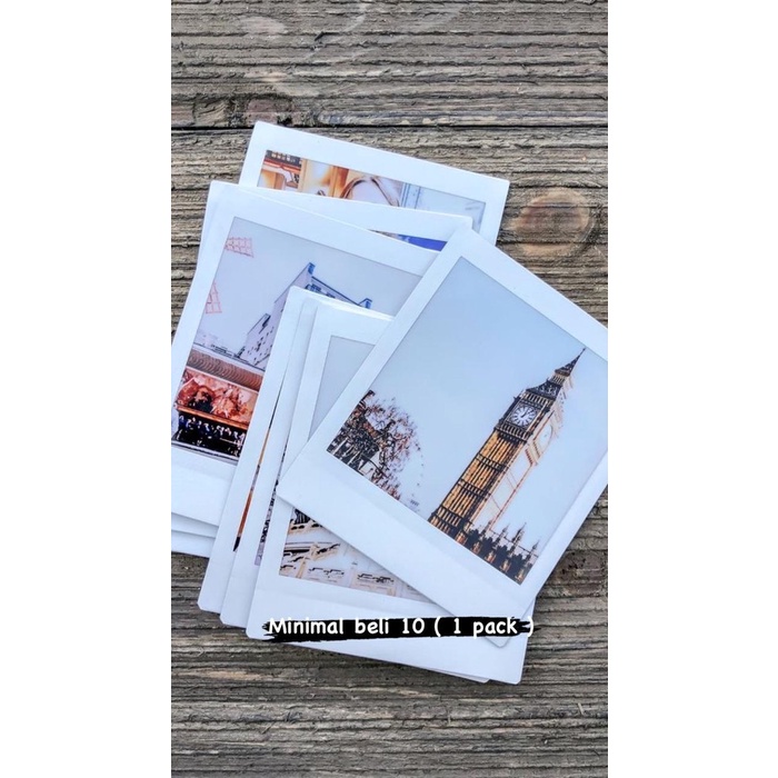 Cetak Foto Polaroid / Cetak Foto Square Asli