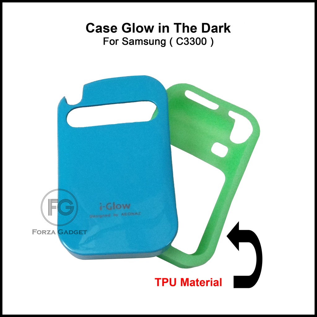 Case i-Glow for Samsung Champ C3300 (Glow in The Dark)