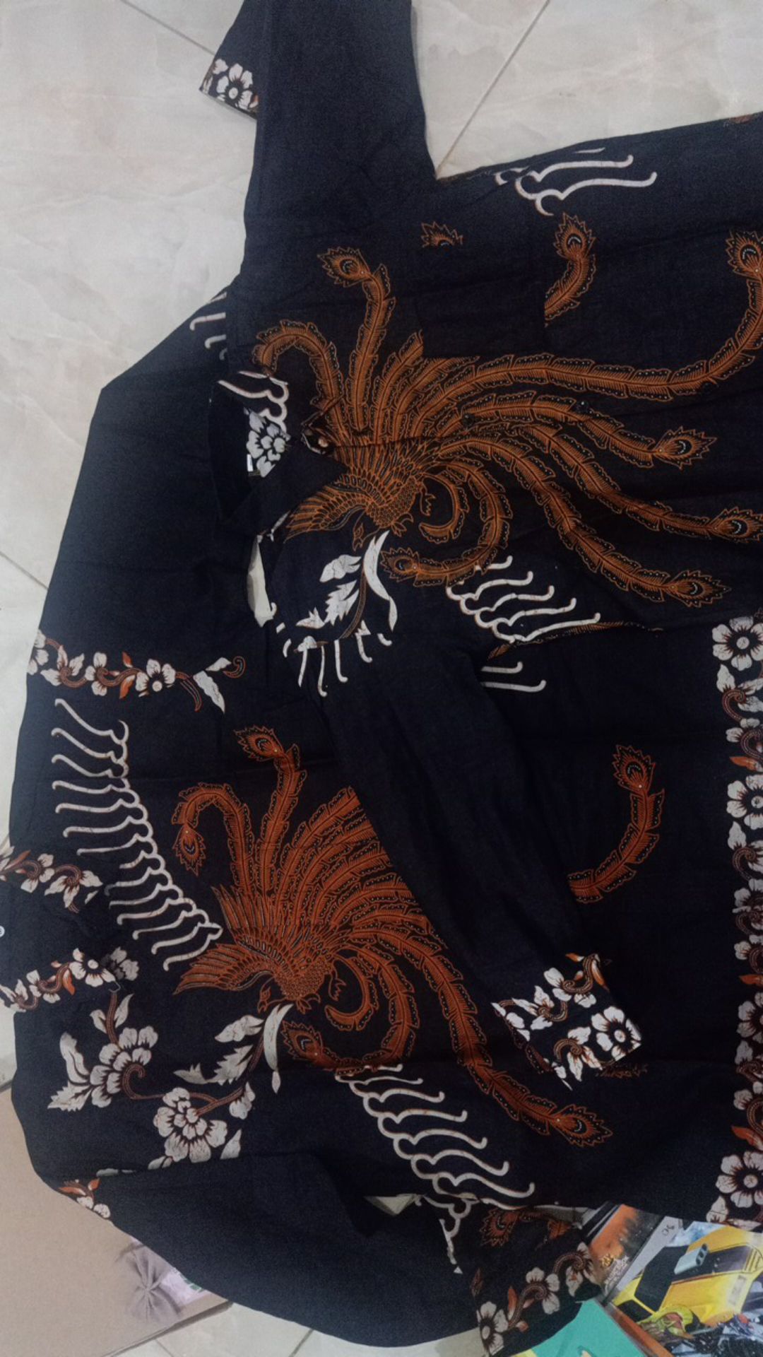 Baju Batik Couple Ayah Anak Phoenix Original Terbaru