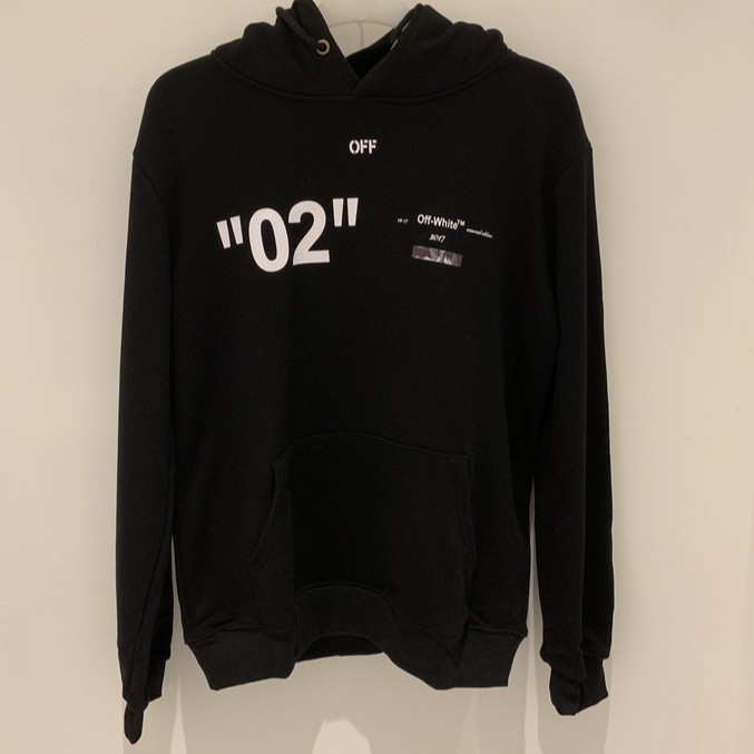 02 off white hoodie