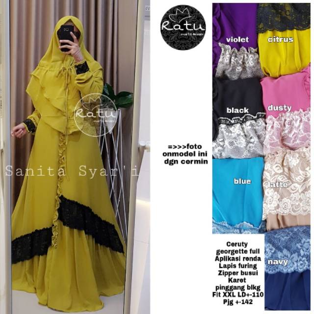 SANITA SYARI BEST SELLER ORI BY RATU