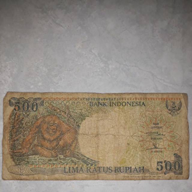 Uang 500 rupiah tahun1992