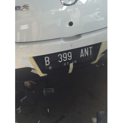 Plat Nomor Akrilik Cembung / Plat Akrilik Mobil Custom Made