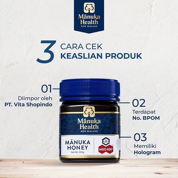 

Manuka Health MGO 400+ (250gr)
