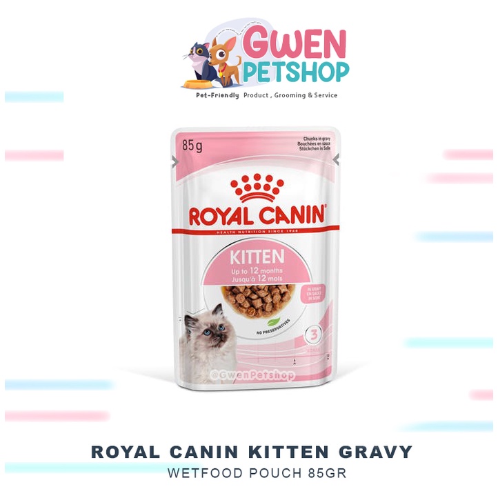 Royal Canin Pouch 85gr - Kitten Gravy