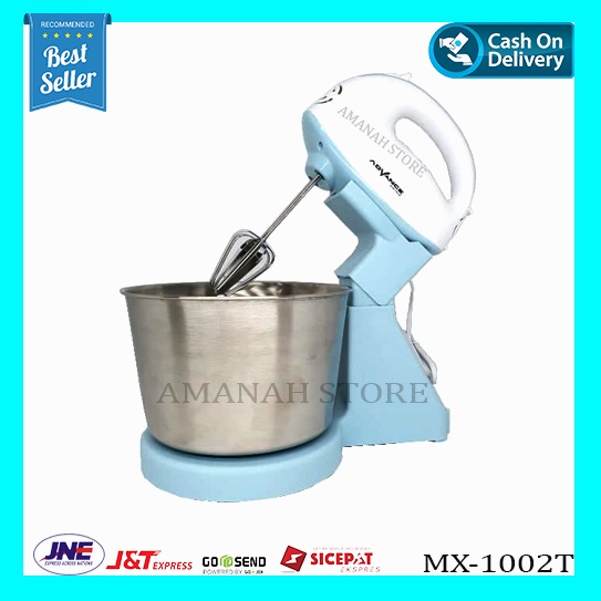 Stand Mixer / Mixer com / Mixer duduk Advance MX 1002T- ( 100% ORIGINAL )