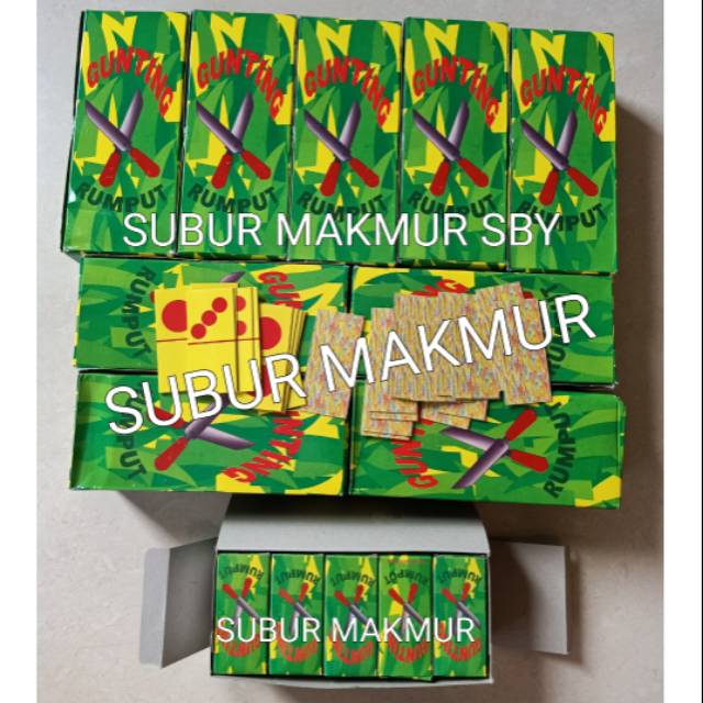 (10Set) GROSIR DOMINO GUNTING RUMPUT TERMURAH TERLARIS