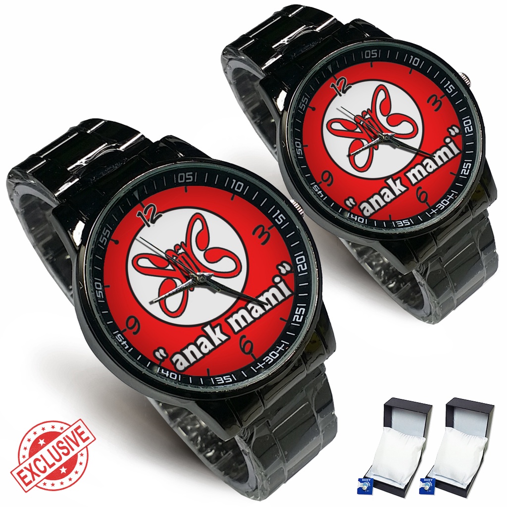 Jam Tangan Rantai Couple SLANK Motif 23