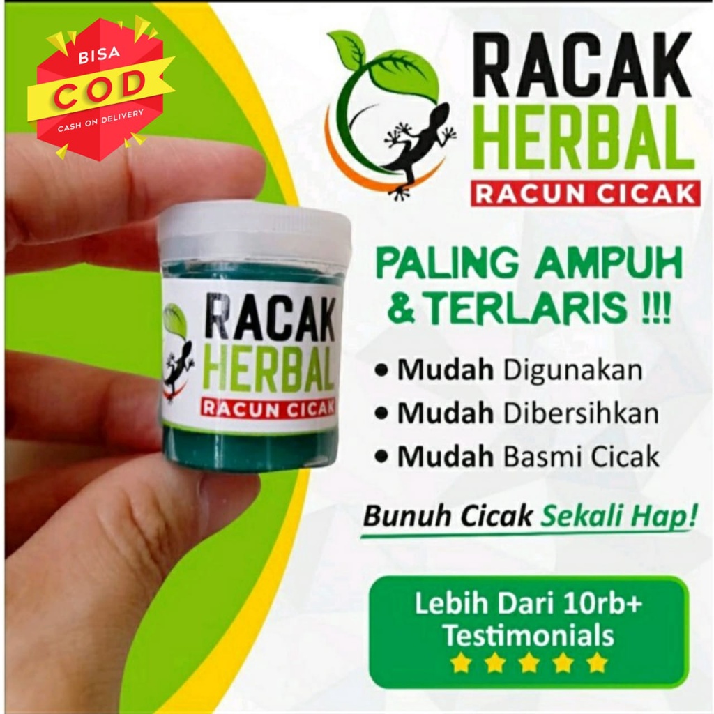 Grosir 35 Pcs COD RACUN CICAK herbal RACAK HERBAL PEMBASMI CICAK PALING AMPUH