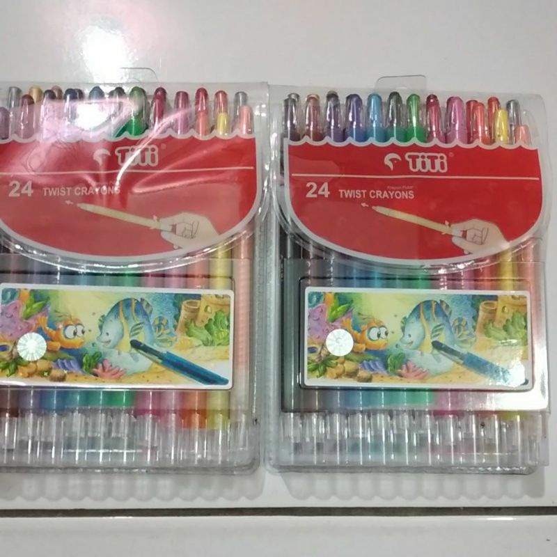 

Pensil warna TITI 24 warna lengkap