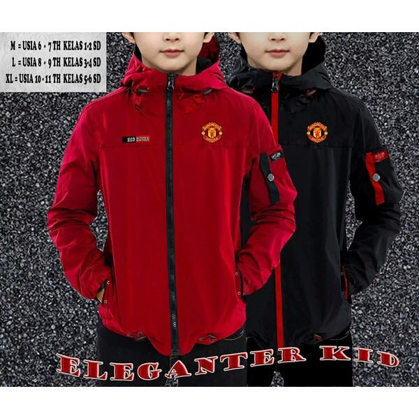jaket anak MU bolak balik terbaru murah terkini anak laki jaket anak MU bolak balik terbaru murah terkini anak laki