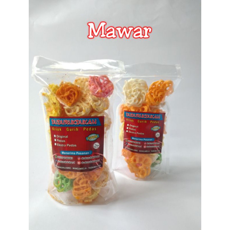 

Dudurukdukan Kerupuk mawar