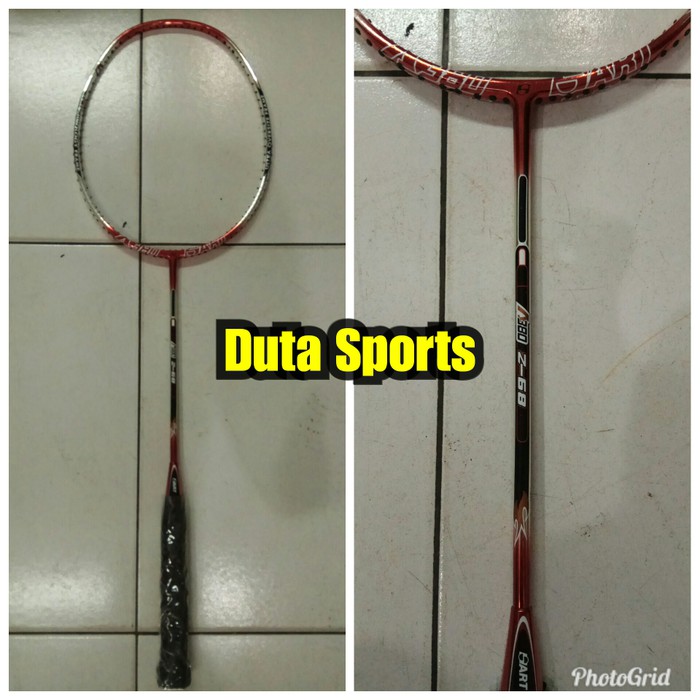 Raket Badminton HART A 380 Z-68 ( CHROME RED ) ORIGINAL 