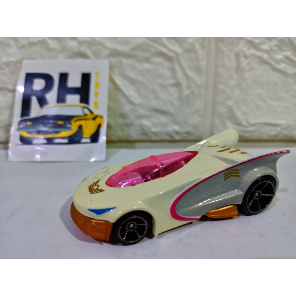 Hot Wheels Power Rangers Megaforce Pink Ranger Phoenix Zord Character Cars