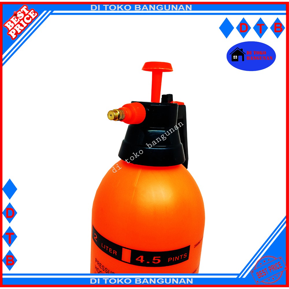 Semprotan Air 2 Liter Orange Tebal Alat Semprot Tanaman