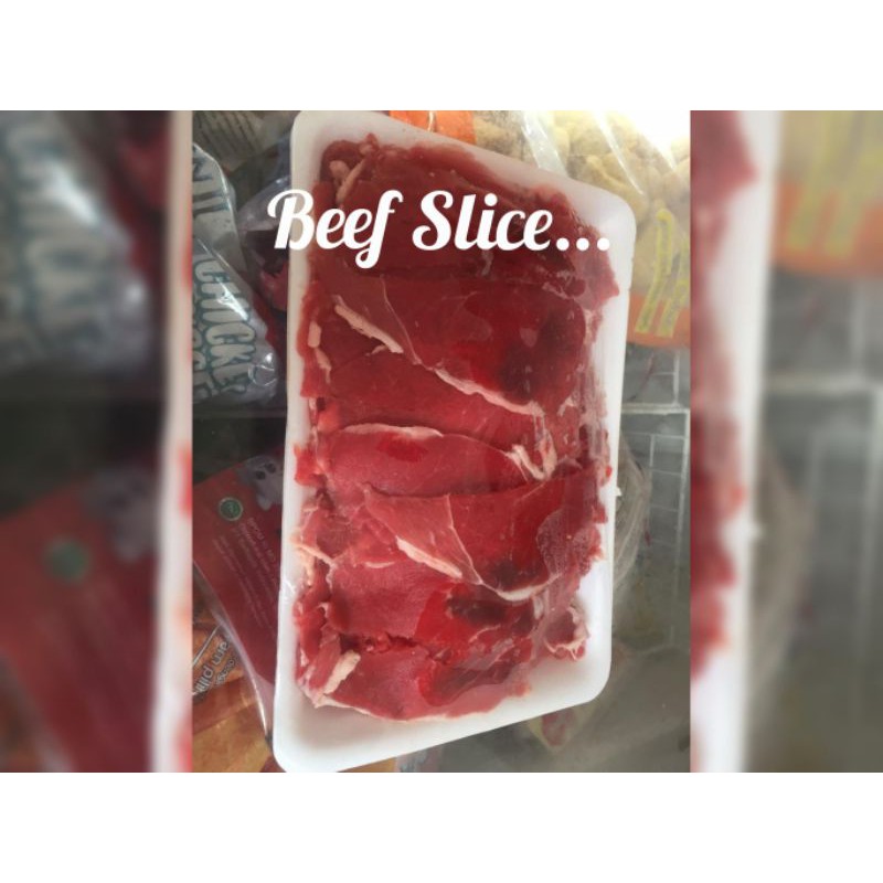 

Beef slice 500gr