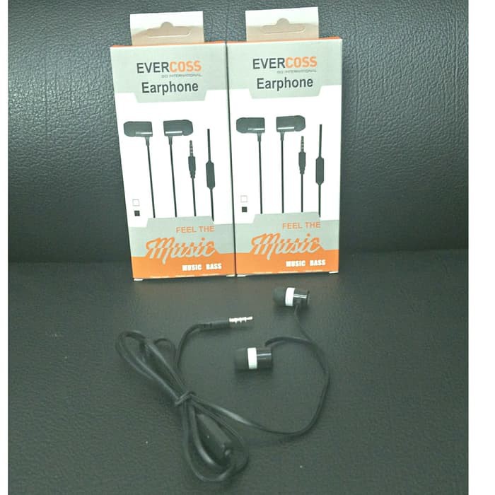 Headset Earphone Handsfree Original EVERCOSS Extrabass Sound GR-11