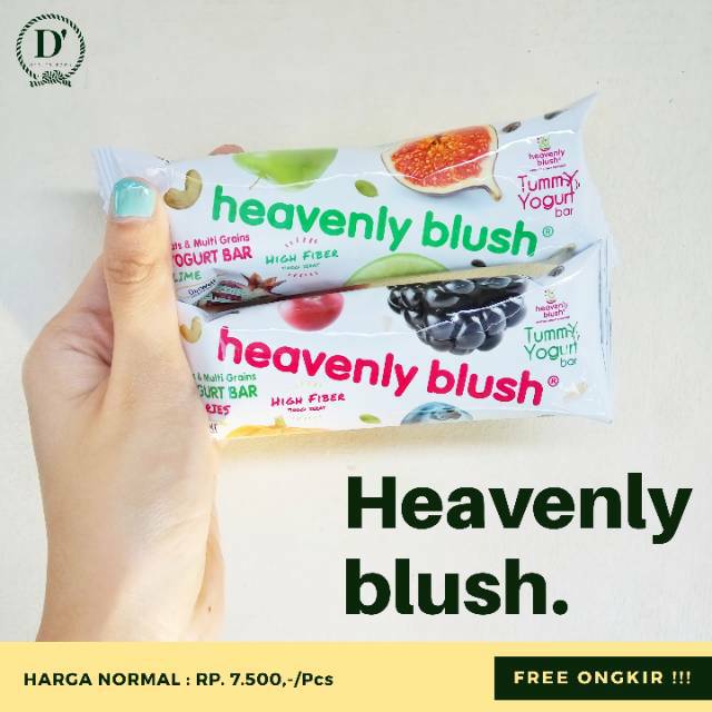 

[New] Heavenly Blush Snack Bar - Yogurt Bar
