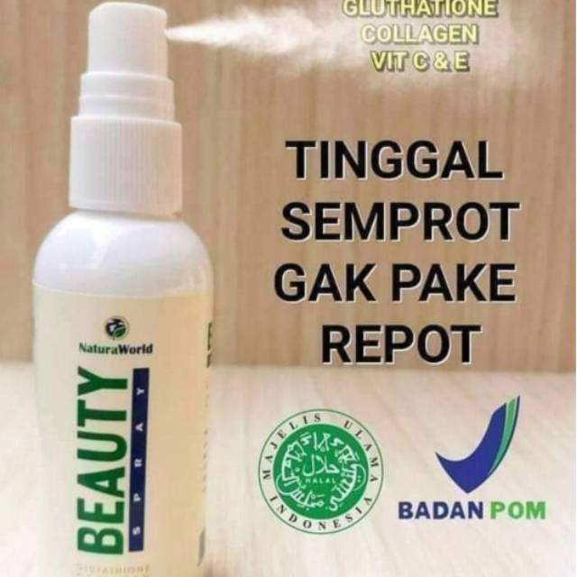 Natura Beauty Spray 100% ORI. Tidak ORI uang kembali