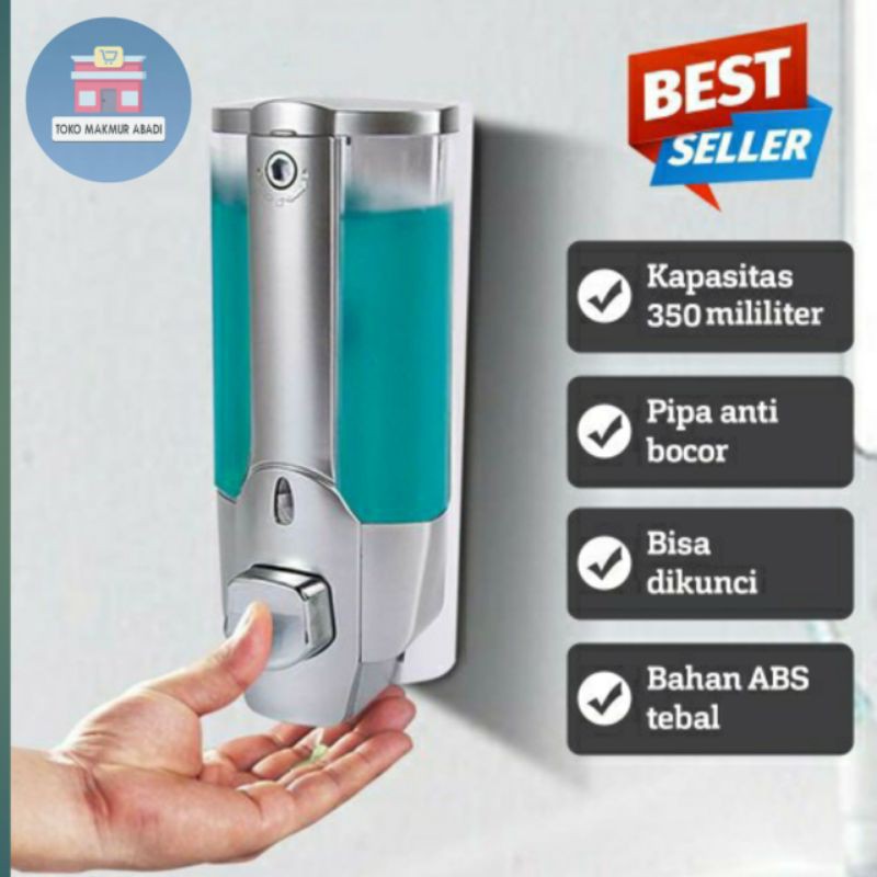 Tempat Sabun Cair dan Shampoo - Dispenser Sabun Cair Otomatis