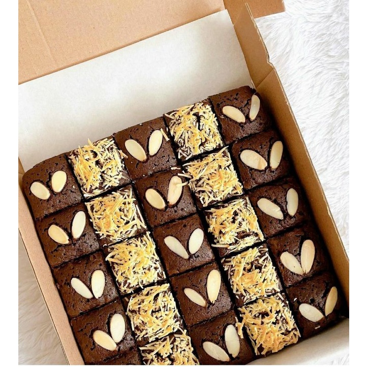 

brownies fudgy isi 25