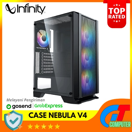 INFINITY NEBULA V4 Tempered Glass - ATX, mATX Gaming Case