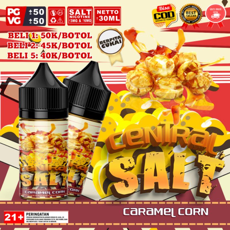 PROMO WANGI LIQUIDS S4LT N1C HARUM CARAMEL CORN COCOK BUAT P0D SYSTEM