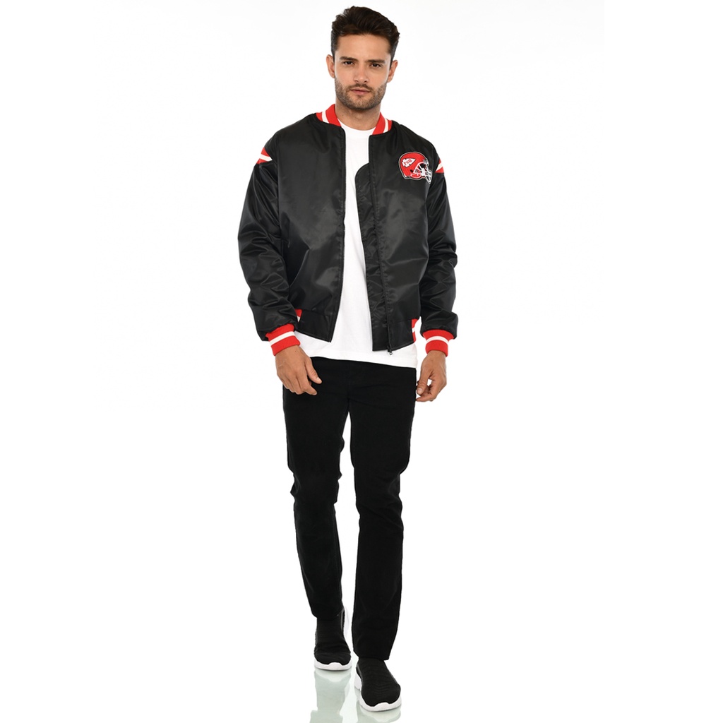 Follback Bomber NFL Jacket Redstrike - Bomber Jaket