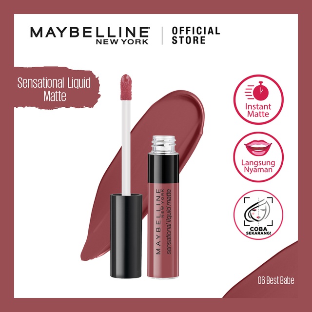  Maybelline  Color Sensational Liquid Lipstick  Make Up 