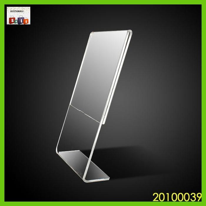 

DOCUMENTO- ACRYLIC TENT HOLDER / AKRILIK TENT CARD A5 TEMPAT BROSUR MEJA BENTUK L -ASLIII.