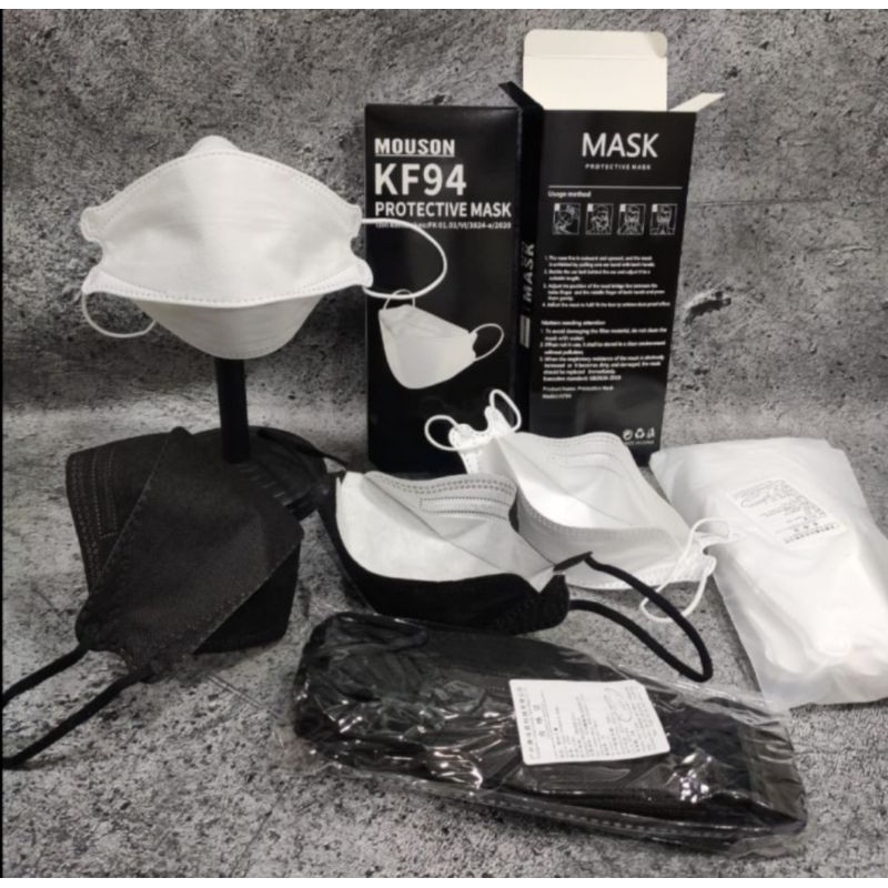 Masker KF94 Confex 4Ply Medis Korea - Masker Medis KF 94 Disposable Surgical Mask Earloop