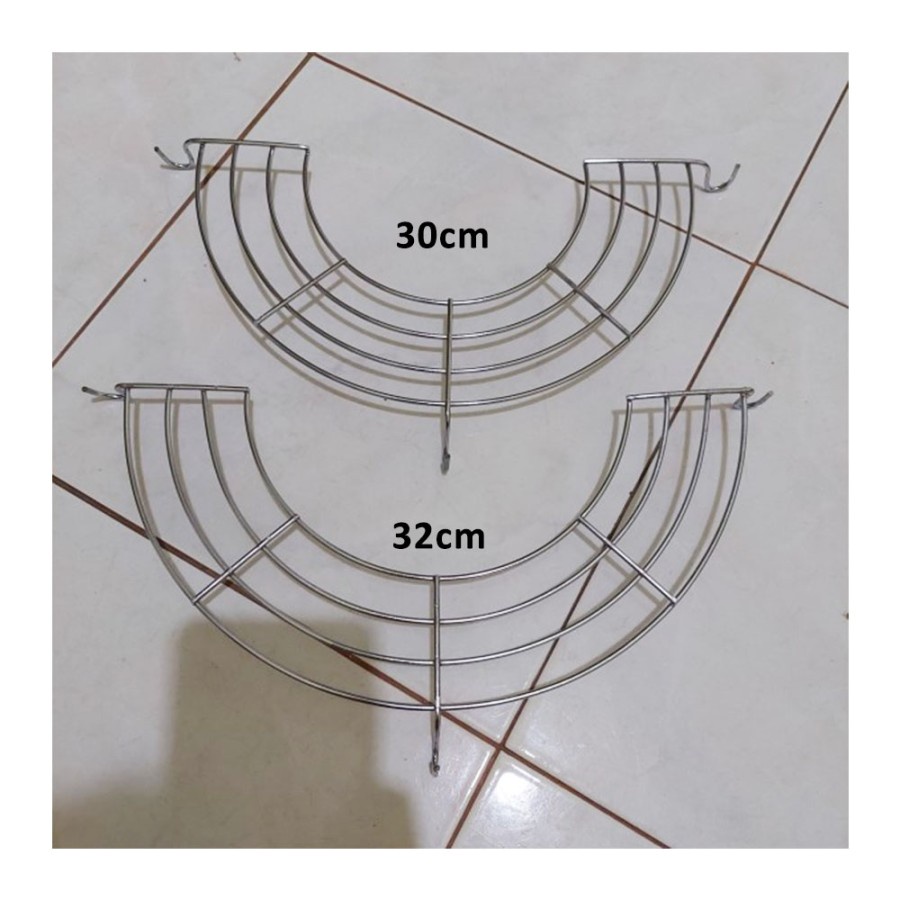 Rak Tirisan Minyak Gorengan Bahan Stainless Steel