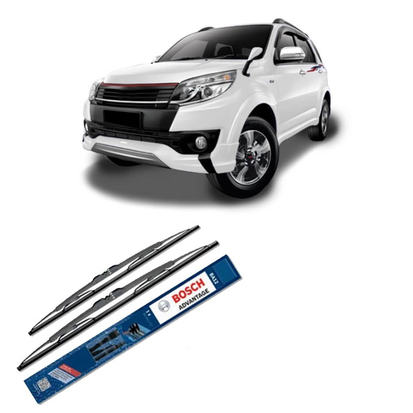 Wiper Depan Terios / Rush BOSCH Advantage Sepasang 2 pcs