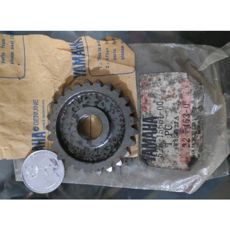 GIGI ENGKOL LAWAN KICK STATER SELAHAN RXKING RX KING ORI ASLI ORIGINAL YAMAHA JAPAN