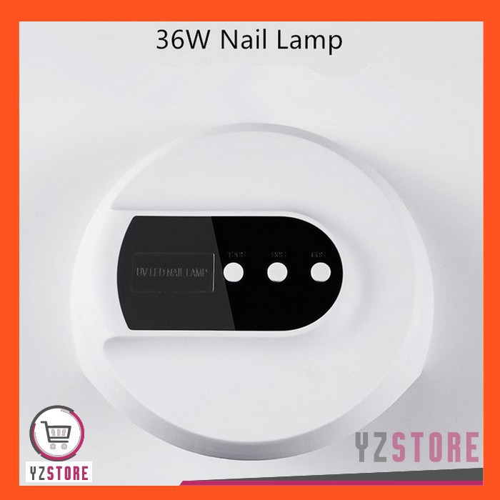 Pengering Kutek Kuku Gel 36W Nail Art Manicure Lampu LED UV Smart Portable YZ27