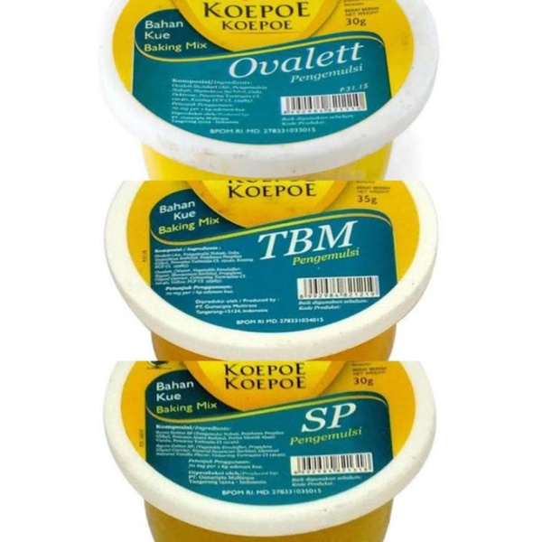 

Ovalett, TBM, SP Koepoe Koepoe 30 gram