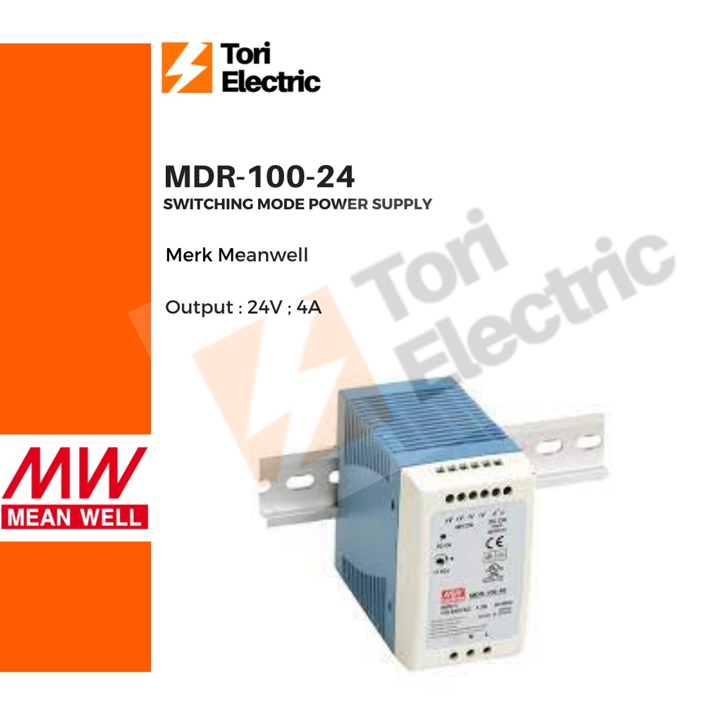 Mean Well MDR-100-24 Catu Daya