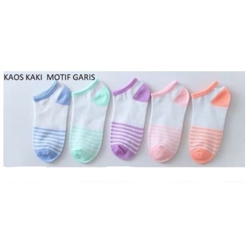 MG 12 Kaos Kaki Ankle Kaos Kaki Cute Kaos Kaki Motif Kaos Kaki Semata Kaki