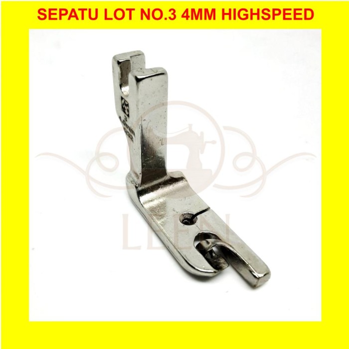 Sepatu Lot / Lilit / Kelim No 3 4mm GRADE A Mesin Jahit Industri LEEN