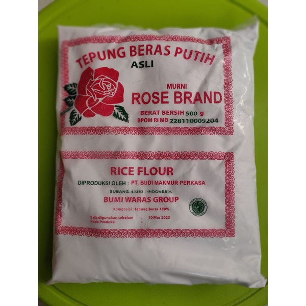 

Tepung beras Rose brand