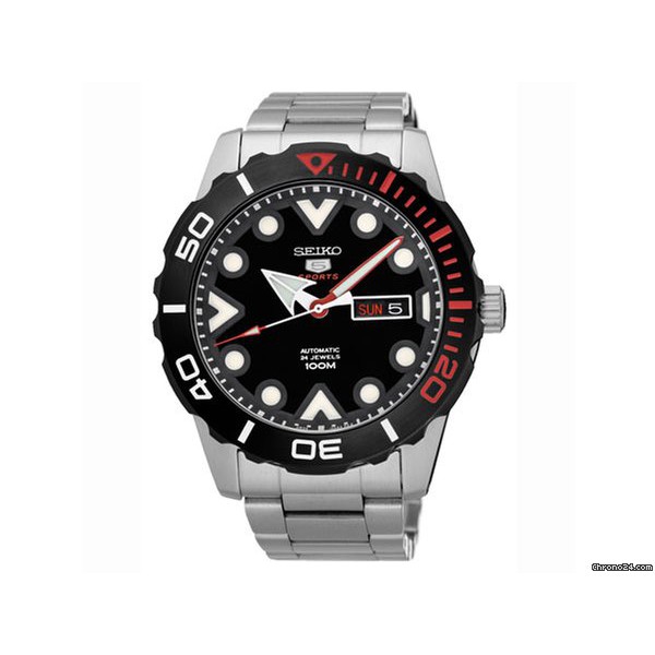 Seiko 5 Sports SRPA07K1 Automatic Black Face | Jam Pria SRPA07