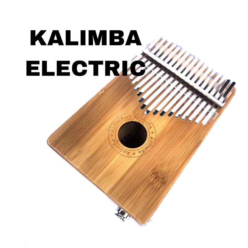 Electric Kalimba 17 Keys 21 Keys Custom Wood Bambu Kalimba Electric