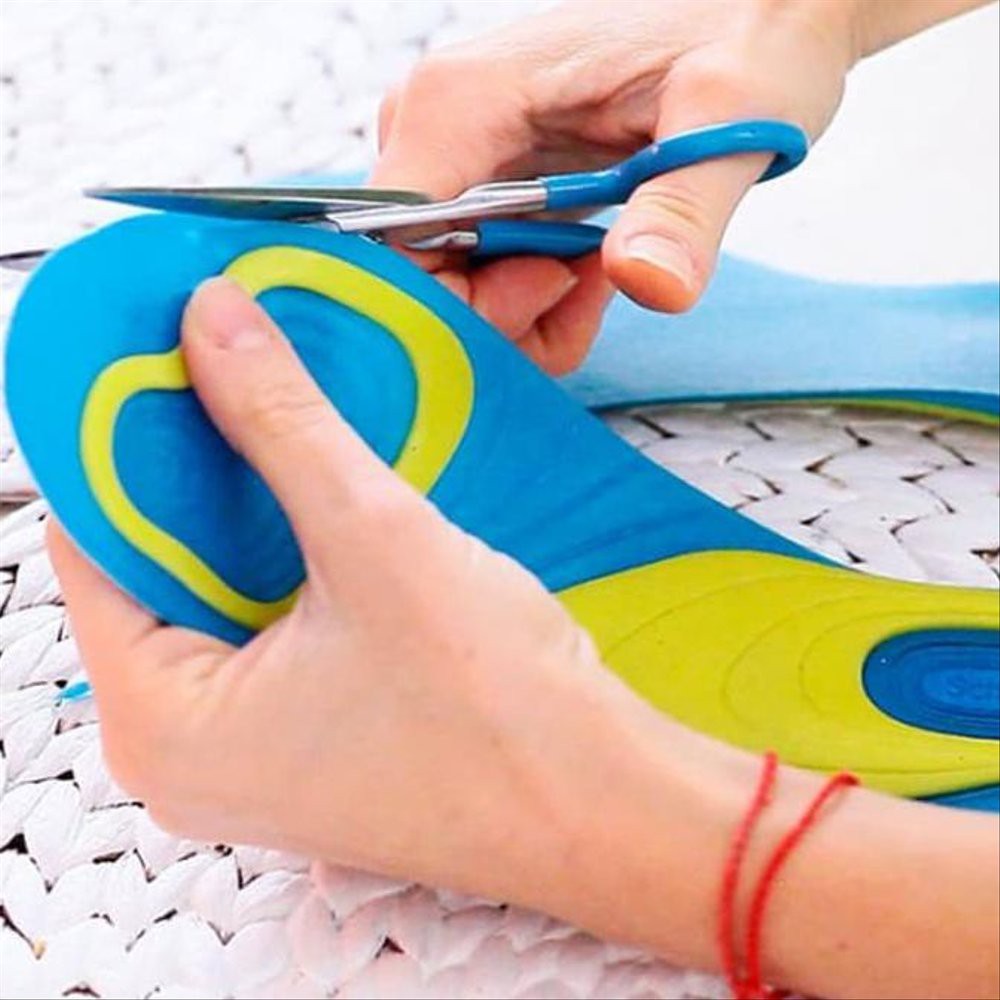 Insole Sepatu Gel Alas Kaki Sport Olahraga Casual Nyaman Empuk Murah Shock Absorber Gel Active